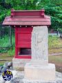 広沢の池の不動明王浮彫像